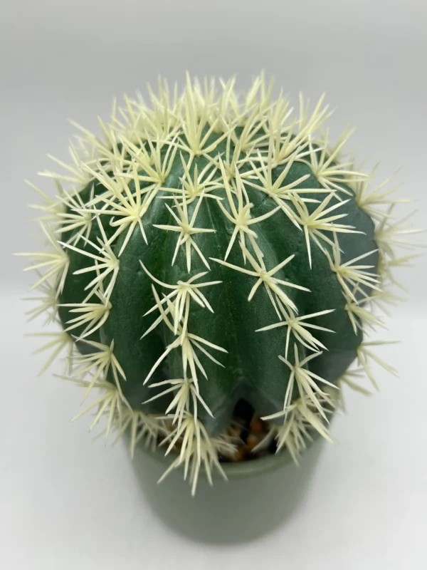 cactus artificial con maceta