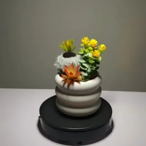 DR0012 (4) profile - pequeñas plantas falsas en macetas