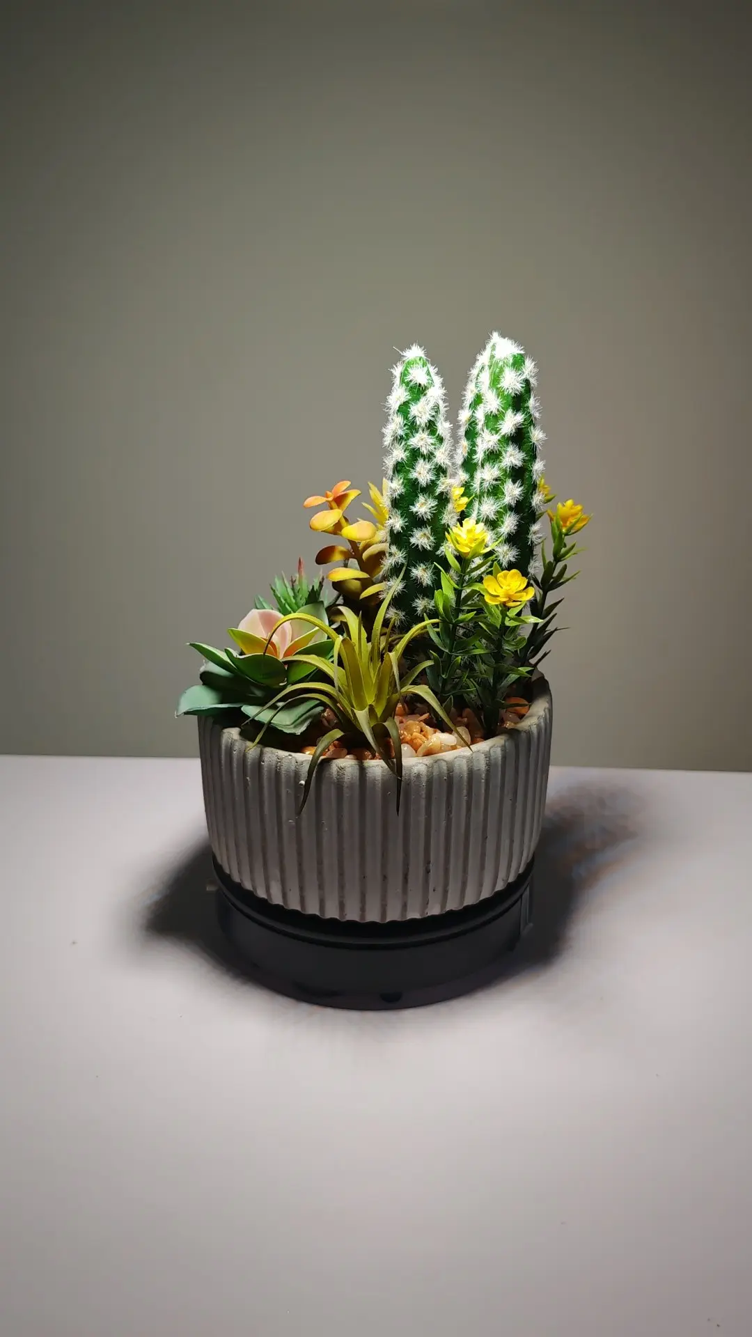 DR0025 (5) - suculenta artificial sem vaso