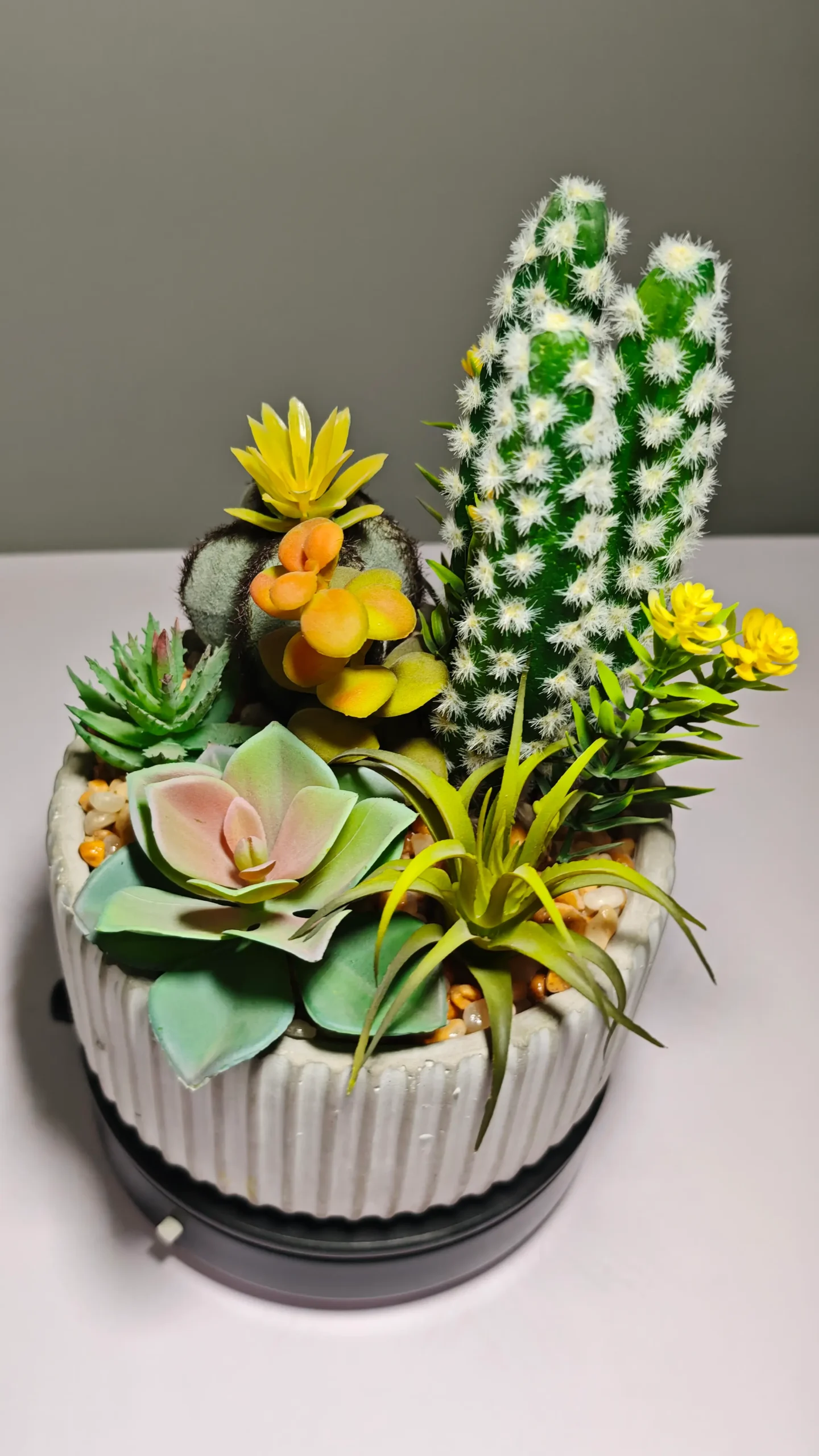 DR0025 (7) - suculenta artificial sem vaso