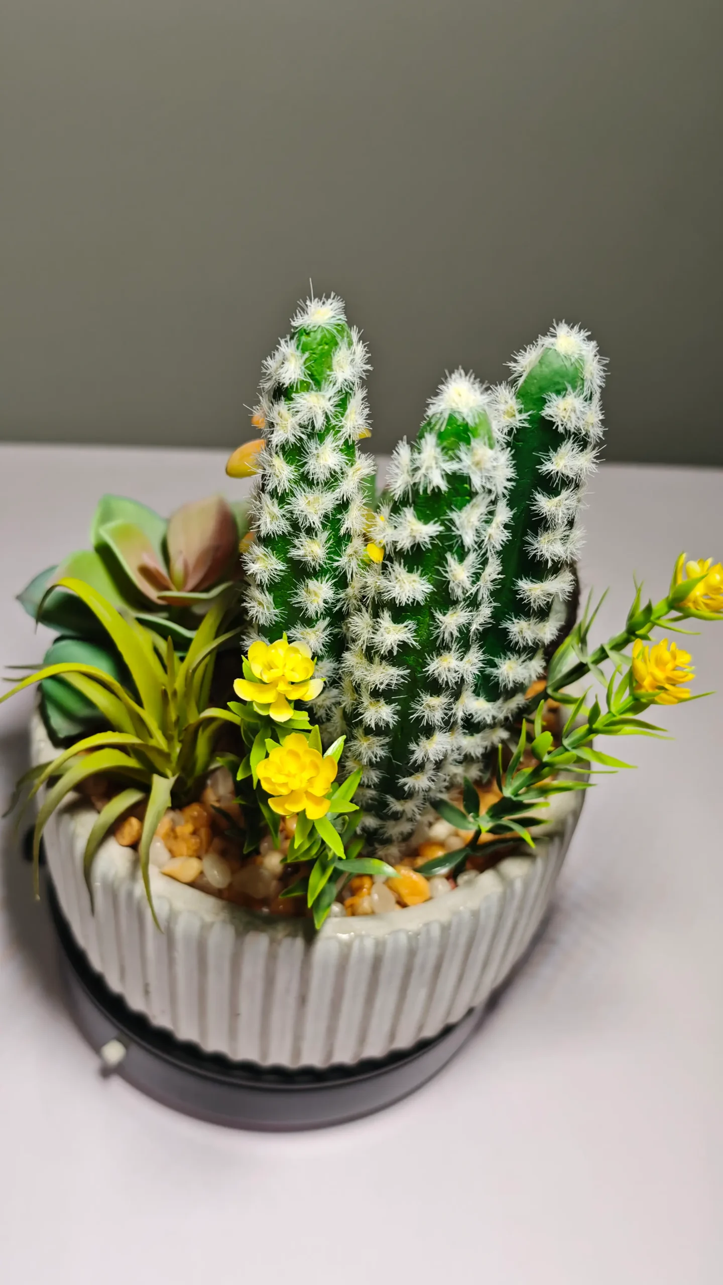 DR0025 (8) - suculenta artificial sem vaso