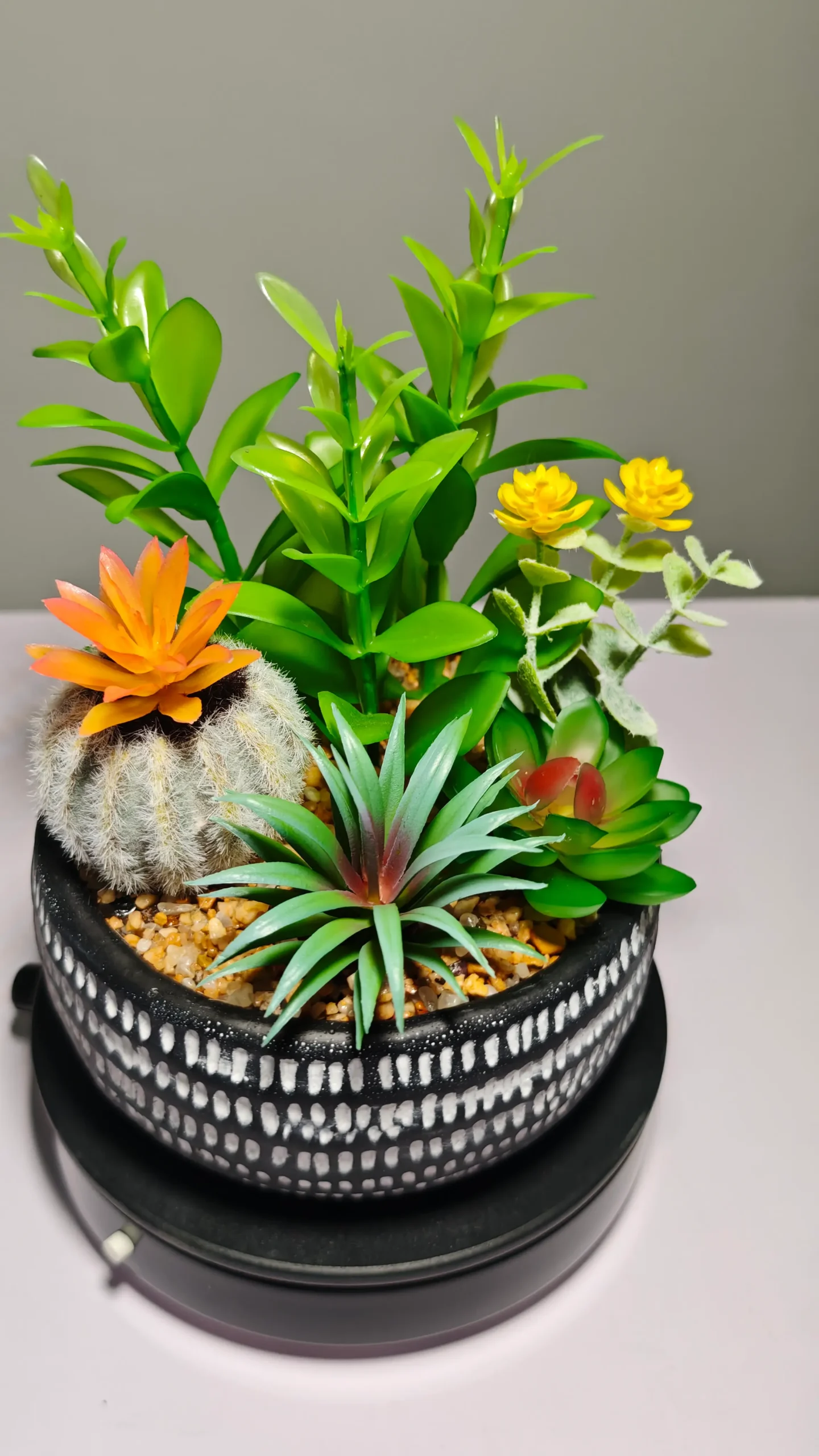 DR0049 (10) - suculentas artificiales bonsai