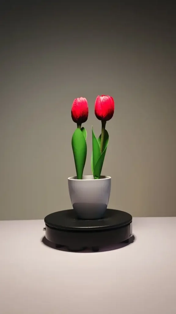 ZH0003 (2) - los mejores tulipanes rojos artificiales ZH0003 (2) - los mejores tulipanes rojos artificiales