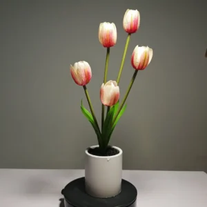 ZH0007(10) profile - tulipanes artificiales de aspecto realista