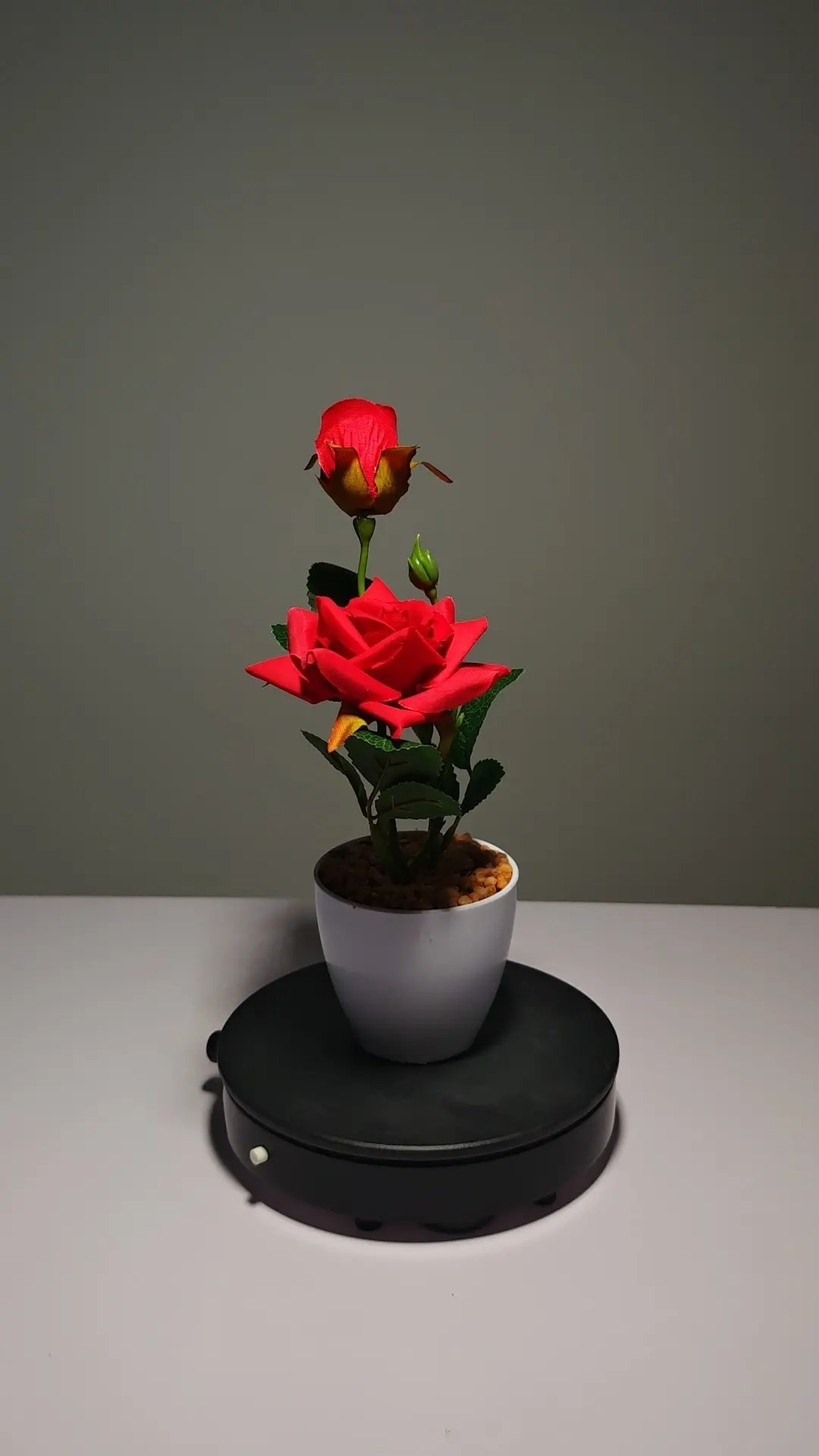 ZH0027 (2) - rosas artificiales rojas