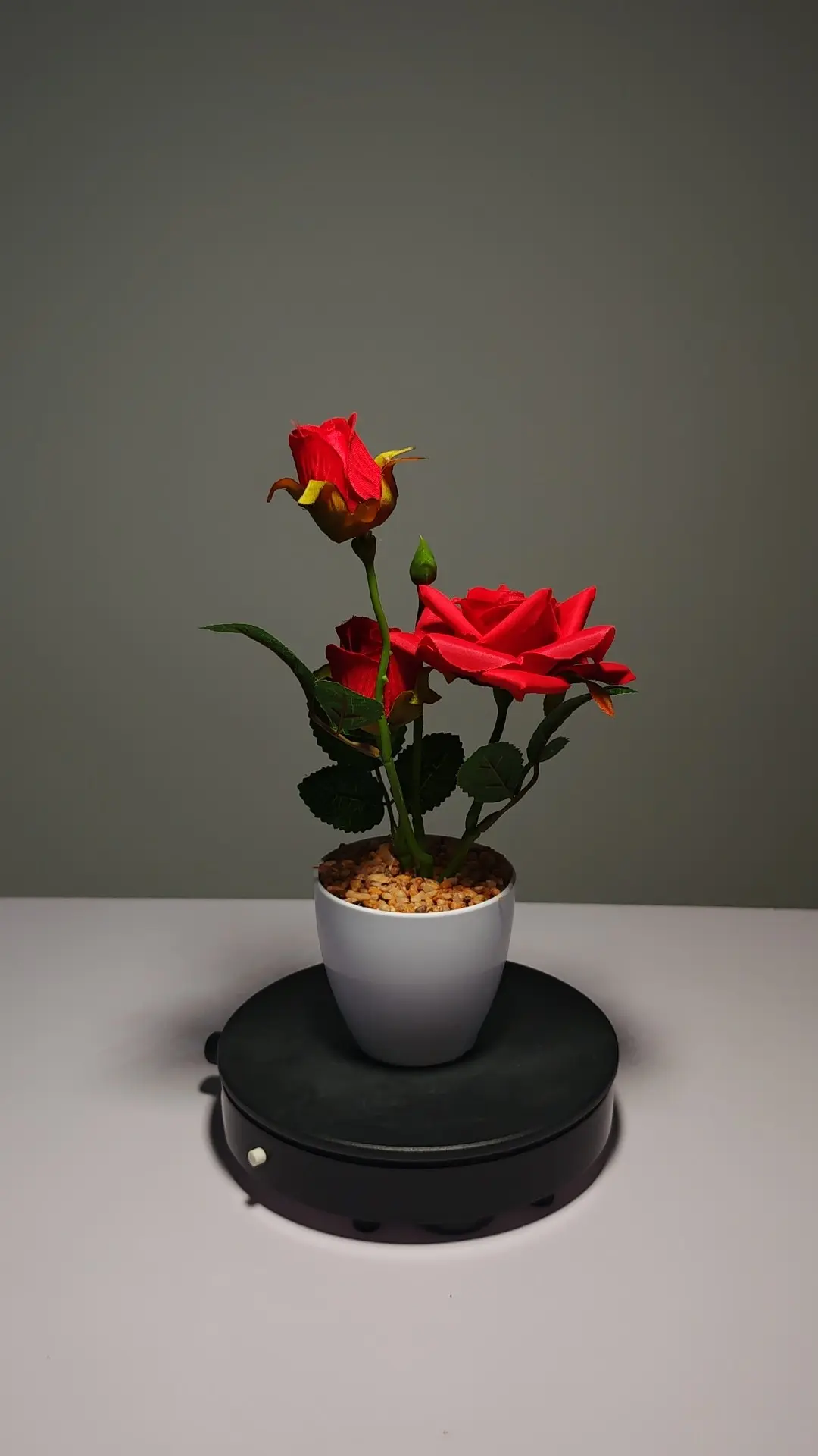 ZH0027 (4) - rosas artificiales rojas