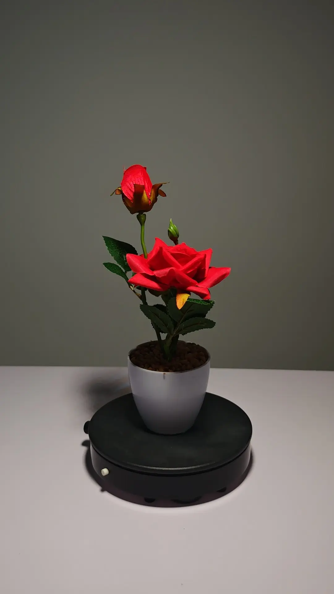 ZH0027 (5) - rosas artificiales rojas