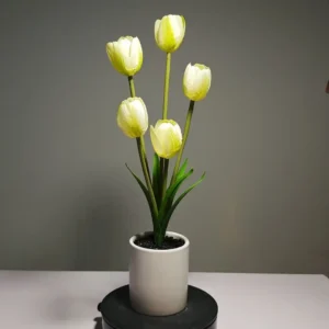 ZH0009 (5) profile - Tulipanes Amarillos Artificiales